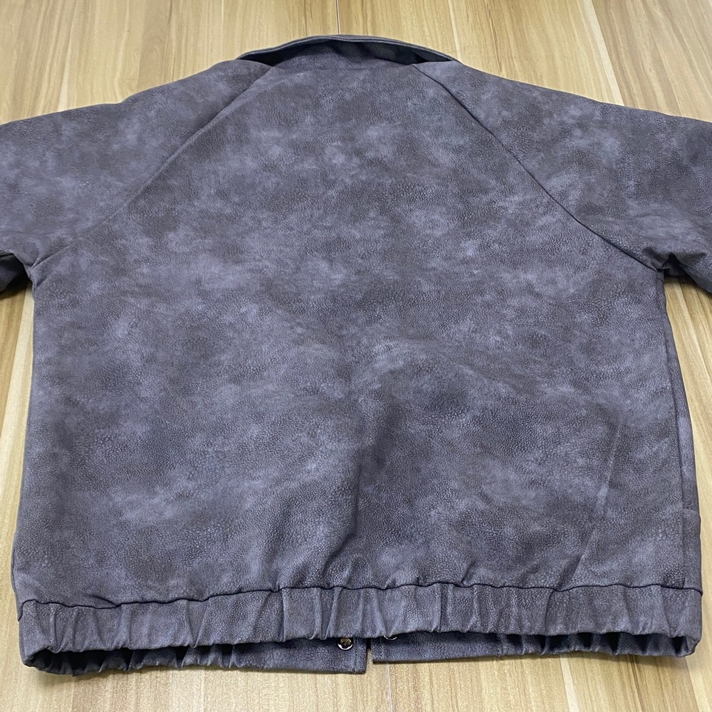 Gray Suede Jacket - image 4